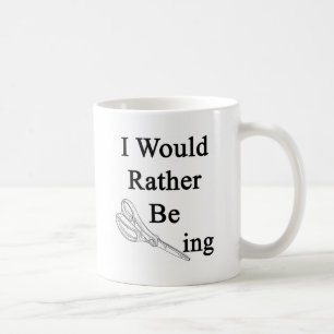 Jag skulle Scissoring ganska Kaffemugg