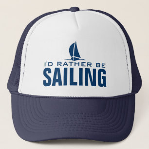 Jag skulle seglar ganska den nautiska hatten keps