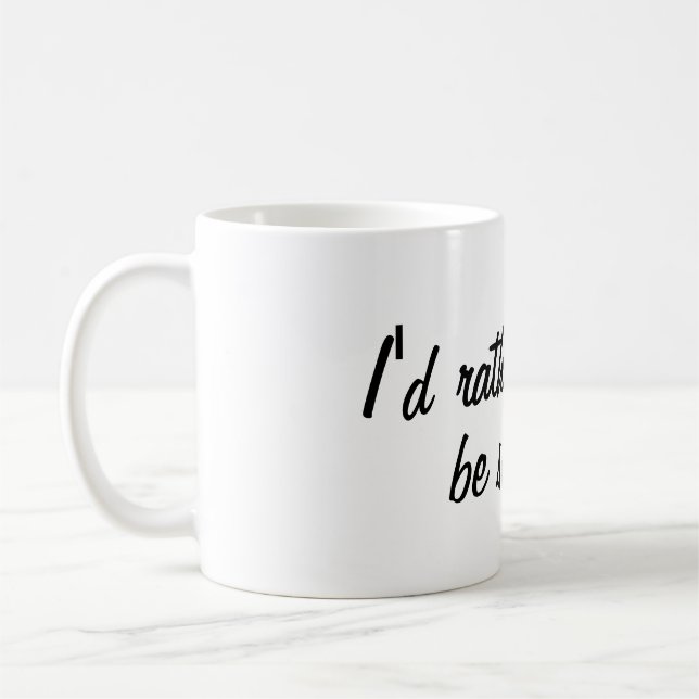 Jag skulle seglar ganska kaffemuggen kaffemugg (Vänster)