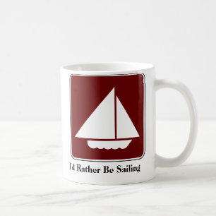 Jag skulle seglar ganska kaffemuggen kaffemugg