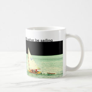 Jag skulle seglar ganska muggen kaffemugg