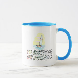 Jag skulle seglar ganska (muggen) mugg