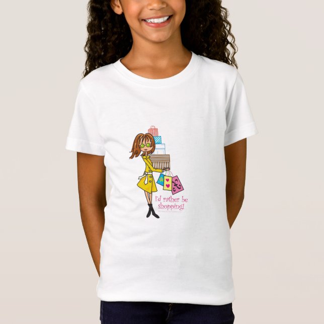 Jag skulle shoppar ganska tee (Framsida)