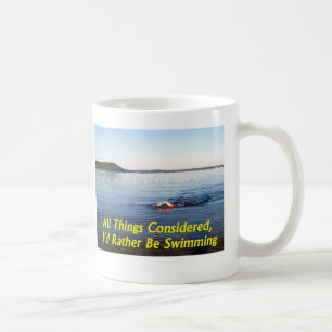Jag skulle simmar ganska muggen kaffemugg