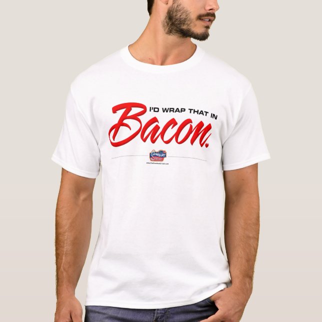 Jag skulle sjalen som i bacon t shirt (Framsida)
