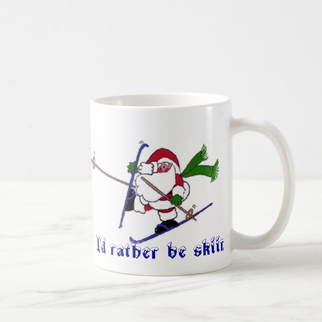 Jag skulle skidar ganska kaffemugg (Höger)