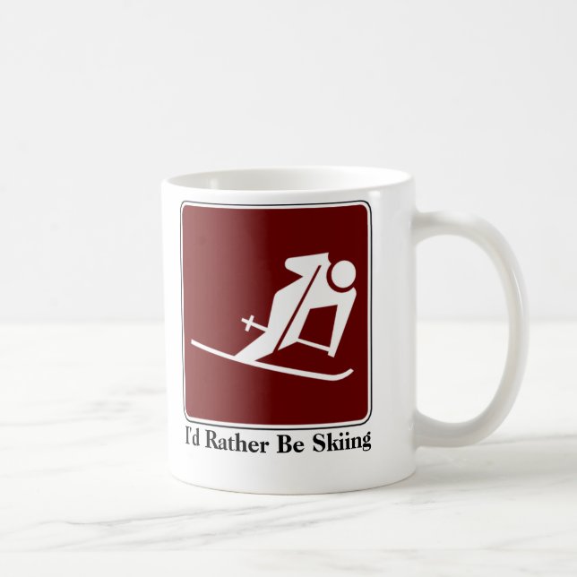 Jag skulle skidar ganska kaffemuggen kaffemugg (Höger)