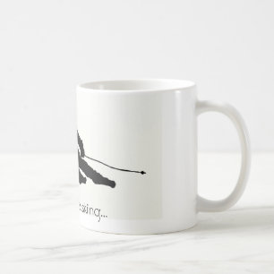Jag skulle skidar ganska… muggen kaffemugg
