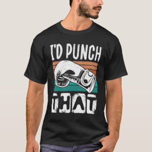 Jag skulle Slå dig Boxing T Shirt