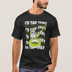 Jag skulle slå Golfer Golfing Legend Player Pro Go T Shirt