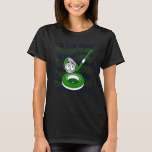 Jag skulle slå Golfer Golfing Legend Player Pro Go T Shirt