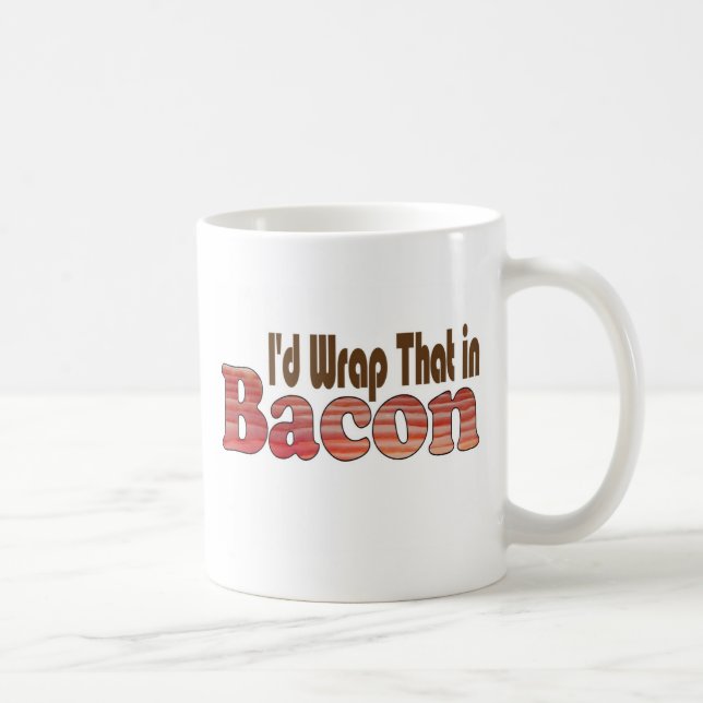 Jag skulle slå in det i Bacon Kaffemugg (Höger)