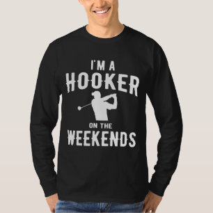 Jag skulle slå Sarcasm Gag Funny Best Golf Joke Fa T Shirt