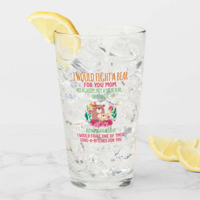 Jag skulle slåss mot dig Mamma Glaskopp (Framsida Ice)