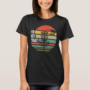 Jag skulle Slått att golf-skivan med golf-Träd eft T Shirt