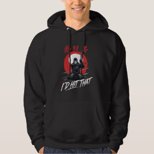 Jag skulle slått att Kendo Japansk Martial Art Des Hoodie