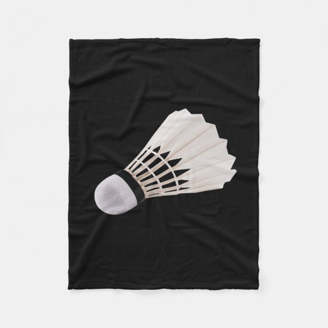 Jag skulle Slått den där konstiga Badminton Fleecefilt (Framsidan)