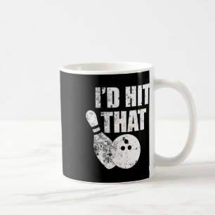 Jag skulle Slått den där konstiga Bowling-citatet Kaffemugg