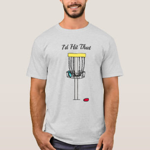 Jag skulle Slått det, Disk Golf Pun T Shirt