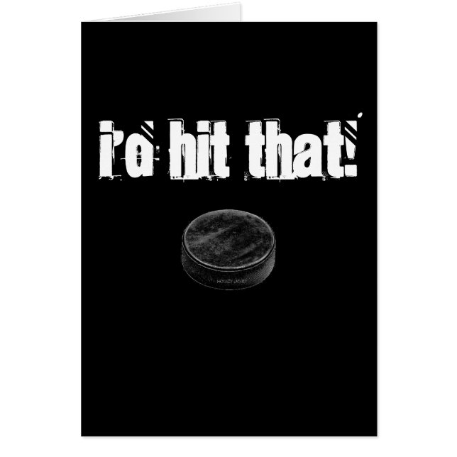 JAG SKULLE SLÅTT DET! HÄLSNINGSKORT (Framsidan)