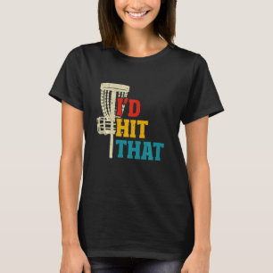 Jag skulle Slått skivans Golf Player-dräkt T Shirt