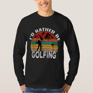 Jag skulle Slått skivgolf T Shirt