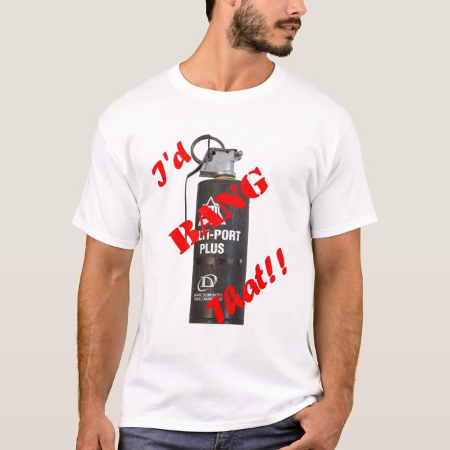 Jag skulle smäll det t shirt (Framsida)