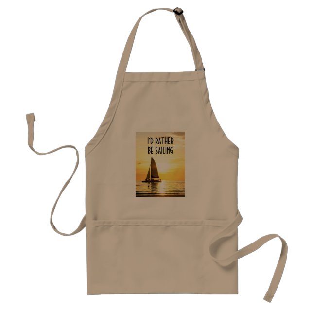 ***JAG SKULLE SNARARE SÄLJA** SAILORS Apron Förkläde (Framsidan)