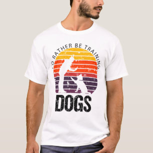 JAG SKULLE SNARARE UTBILA HUNDAR Rolig hund tränar T Shirt