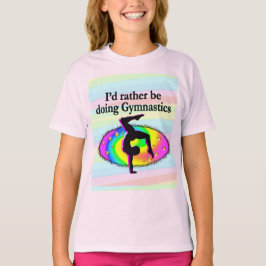 JAG SKULLE SNARARE VARA ETT GYMNAST T SHIRT