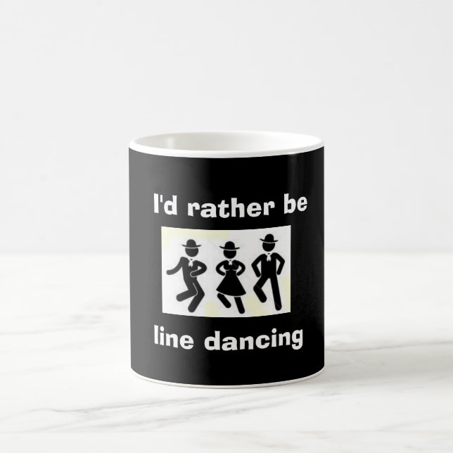 "JAG SKULLE SNARARE VARA LINJE DANCING" MUGG (Center)