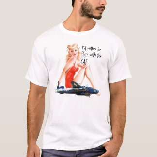 Jag skulle snarlik blondin t shirt