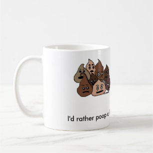 Jag skulle snarlik Poop hemma Kaffemugg