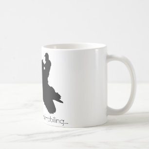 Jag skulle snowmobiling ganska… muggen kaffemugg