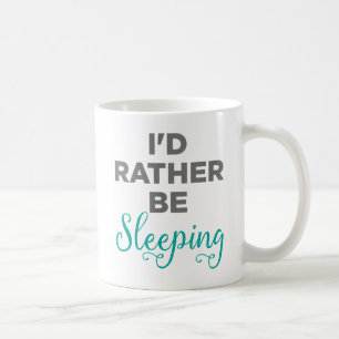 Jag skulle sovar ganska kaffemugg