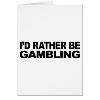 Jag skulle spelar ganska hälsningskort