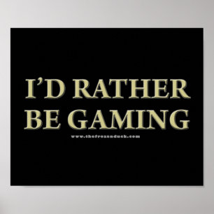 Jag skulle spelar ganska poster