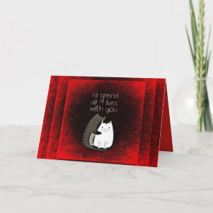 Jag skulle spendera alla nio liv med dig kort