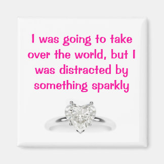 Jag skulle ta över världen. magnet