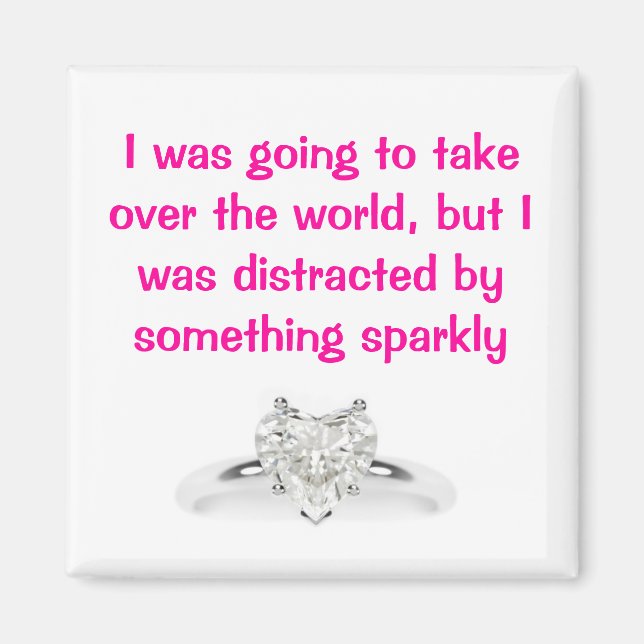 Jag skulle ta över världen. magnet (Framsidan)