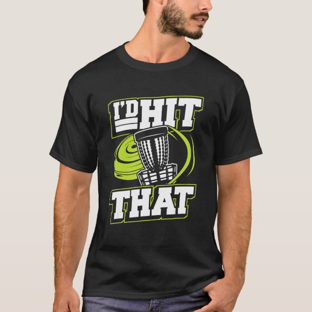 Jag skulle träffa den kompis spelare pro frisbee p t shirt (Framsida)