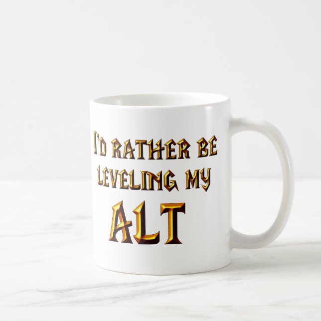 Jag skulle utjämniner ganska min Alt Kaffemugg (Höger)