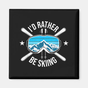 Jag skulle vara på skidåkning - skidåkning vinters magnet