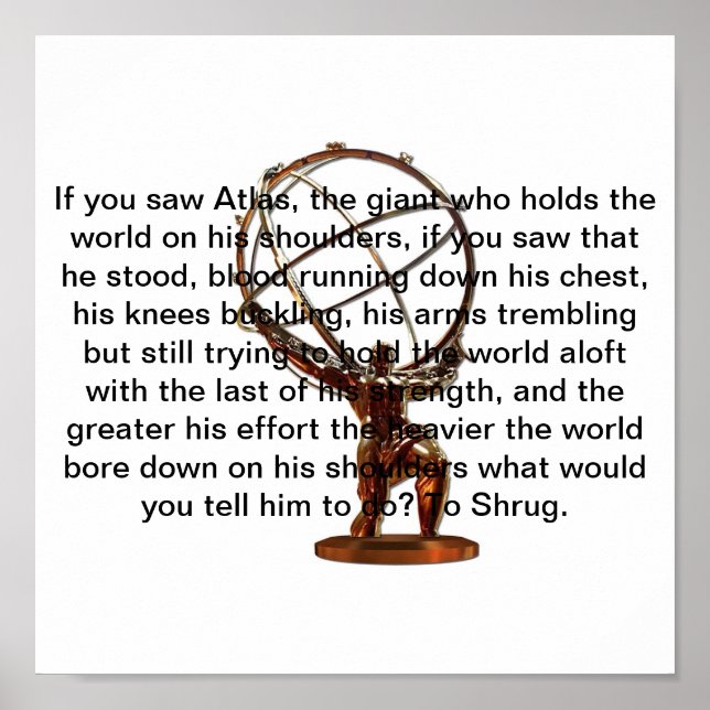 Jag skulle vilja be atlas att skrika. poster (Framsidan)