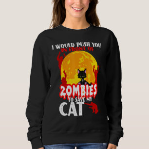 Jag skulle vilja pressa dig framför Zombies till S T Shirt