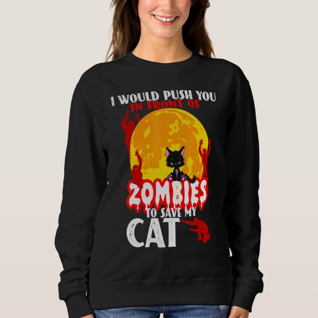 Jag skulle vilja pressa dig framför Zombies till S T Shirt (Framsida)