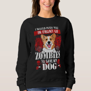Jag skulle vilja pressa dig framför Zombies till S T Shirt