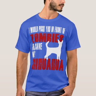Jag skulle vilja pressa dig framför Zombies till S T Shirt