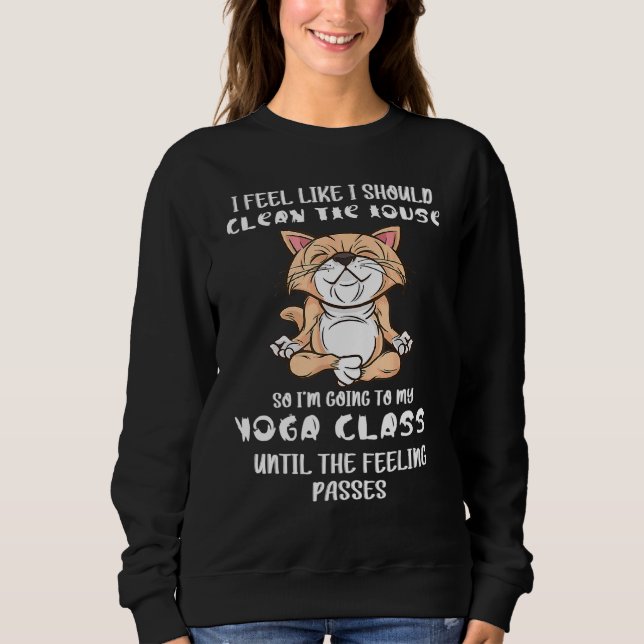 Jag skulle vilja rensa kammaren till min Yoga Cl T Shirt (Framsida)