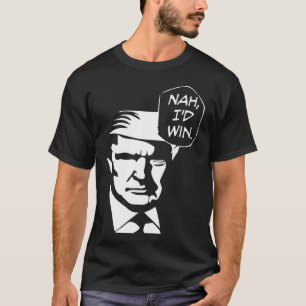Jag skulle vinna på Trump 2024 Republican USA Meme T Shirt
